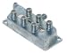 F-Type Coaxial 6-way 900MHz RF Splitter (Coax)
