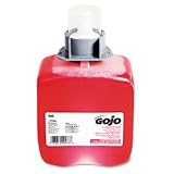 GO-JO INDUSTRIES FMX-12 Luxury Foam Hand Wash, Cranberry, FMX-12 Dispenser, 1,250ml Pump