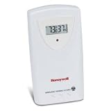 Honeywell TS34C Long Range Temperature and Humidity Sensor for Professional Weather Station TE923W, White