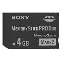 Sony 4 GB Memory Stick PRO Duo Flash Memory Card MSMT4G