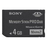 Sony 4 GB Memory Stick PRO Duo Flash Memory Card MSMT4G