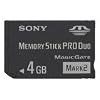 Sony 4 GB Memory Stick PRO Duo Flash Memory Card MSMT4G