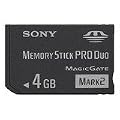 Sony MSMT4G 4GB Memory Stick PRO Duo (Mark2) Media