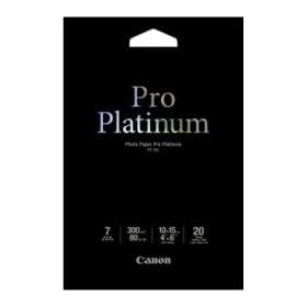 Canon PT-101 Pro Platinum 4x6 inch Inkjet Photo Paper (20 Sheets)