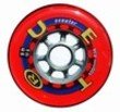 TRUE Brand 100mm wheels - 100mm x 82a - Red