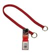 Medium Nylon Choker, Red, 20"
