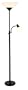 Adesso Piedmont Combo Torchiere, Black