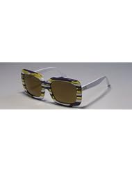 Dolce Gabbana 4035 violet white yellow Sunglasses 842F9 by Dolce & Gabbana