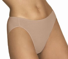 Barely There Invisible Look Modal Hi-Cut Panty SoftTaupe Small