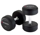 TKO Boxing Urethane Encased 7.5-52.5lbs Complete Set Dumbbell