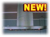 Review Euro-Kitchen  / Euro-Kitchen SPAGNA VETRO 36-inch Island-Mounted Stainless Steel Range Hood - SV218Z3-I36