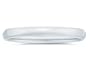 3 mm Milgrain Edge Comfort-Fit Men's Wedding Band in Platinum