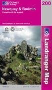 Newquay and Bodmin, Camelford and St.Austell (OS Landranger Map Series)