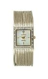 AK Anne Klein Gold-tone Diamond Chain Mother-of-pearl Dial Women's watch #10/9272MPGB