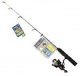 Ready 2 Fish Ice Panfish Spinning Combo with Kit