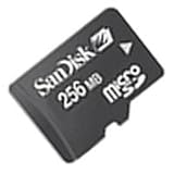 256MB microSD (Secure Digital) Card Sandisk SDSDQ-256 (BSV-S)-Flash Memory
