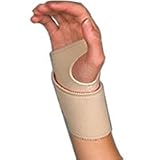 Scott Specialties ThermaDry Elastic Wrist Wrap for Arthritis, S A, Beige, Universal