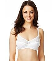 Everyday Non-Wired Crochet Trim Lace B-DD Bra