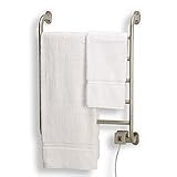 WarmRails - HSRB - Regent Wall Mount Hard Wired Towel Warmer - Polished Brass - Standard