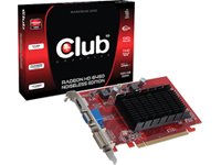 Club3D Radeon HD 6450 Noiseless Grafikkarte (PCI-e, 1GB GDDR3 Speicher, 2x DVI, VGA, HDMI, 1 GPU)