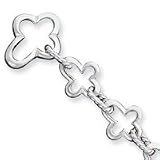 Sterling Silver Crossand TwiSt Link Bracelet