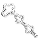 Sterling Silver Crossand TwiSt Link Bracelet
