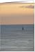 Sailing at sunset Card