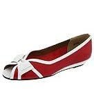 Buy Magdesians Madge-r | Ladies Dress Flat Shoes Red Kid White by Magdesians