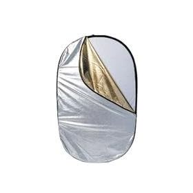 JTL 5 in 1 Portable Reflector Kit, 66 x 40 Reflector & Fabrics