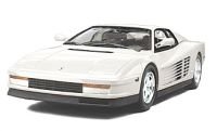 Childrens Toyshop  Third Party New : Miami Vice Ferrari Testarossa 1/24 scale Model Kit