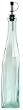 Spanish Recycled Glass Steeple Oil Bottle 11"H 16oz Set / 2