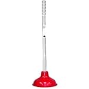 Everflow Industrial Supply C28820 Red Cup Plunger, 6-Inch