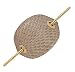 Colette Malouf Cobra Skin Pony Cuff - Khaki