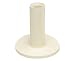 Silverline Gummitee Rubbertee XL, weiss, 70mm