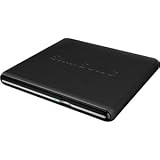 Samsung USB 2.0 External Optical Drive SE-S084D/TSBS Super WriteMaster, Slim External DVD Writer (Gloss Black)