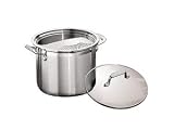 Tramontina Pasta Cooker with Lock and Drain Strainer 3-pc.
