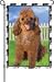 poodle8  - 12 IN FLAG JENNA POODLE