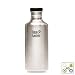 Klean Kanteen Stainless Steel Water Bottle with Poly Flat Cap (40-Ounce)