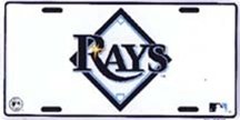 LP-601 Tampa Bay Rays MLB Baseball License Plate - 670