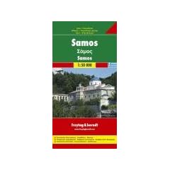 Freytag Berndt Autokarten, Samos - Ma�stab 1:50 000: Mit touristischen Informationen, Autof�hren, Marinas