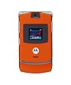 MOTOROLA V3 ORANGE RAZR UNLOCKED BLUETOOTH