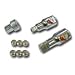 Tools & Hardware : 1/2' and 3/8' Drive LED Socket Extension Light Combo Kit
