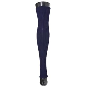 Navy Blue Leg Knee Hi Warmer da KD danza, 26 pollici di alta qualità e Made in America