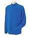 Unisex Sueded Cotton Jersey Mock Turtleneck Shirt