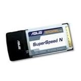ASUS WL-100W Super Speed N Wireless Adapter - Network adapter - CardBus - 802.11b, 802.11g, 802.11n (draft)