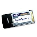 ASUS WL-100W Super Speed N Wireless Adapter - Network adapter - CardBus - 802.11b, 802.11g, 802.11n (draft)