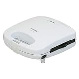 山善(YAMAZEN) ホットサンドメーカー(たい焼きプレート付) YHS-X700(W)