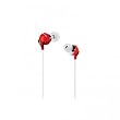 Exclusive Polaroid PEP25RED PEBBLE Stereo In-Ear Headphones (Red) By JWIN