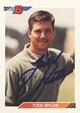 Todd Ritchie, Kenosha Twins - Twins Affiliate Autographed Card
