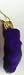 Purple Lucky Rabbit Foot Key Chain
